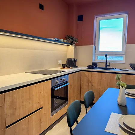 Cityscape Earth Tones Appartamento